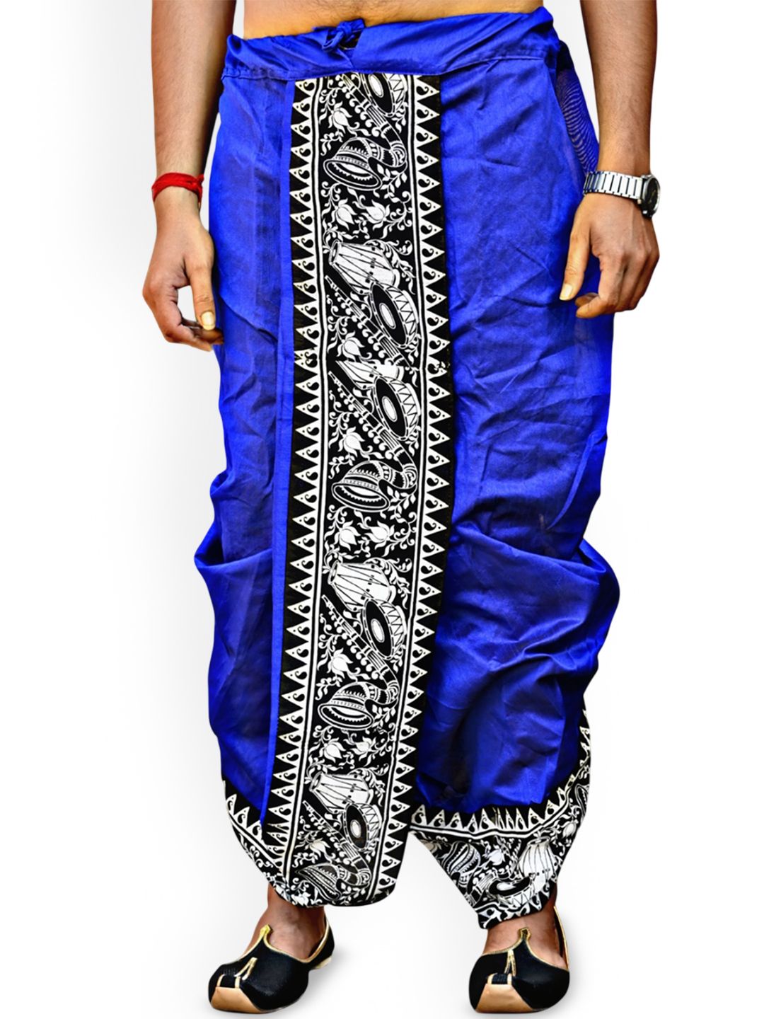 Krishiv Lifestyle Men Silk Dhotis