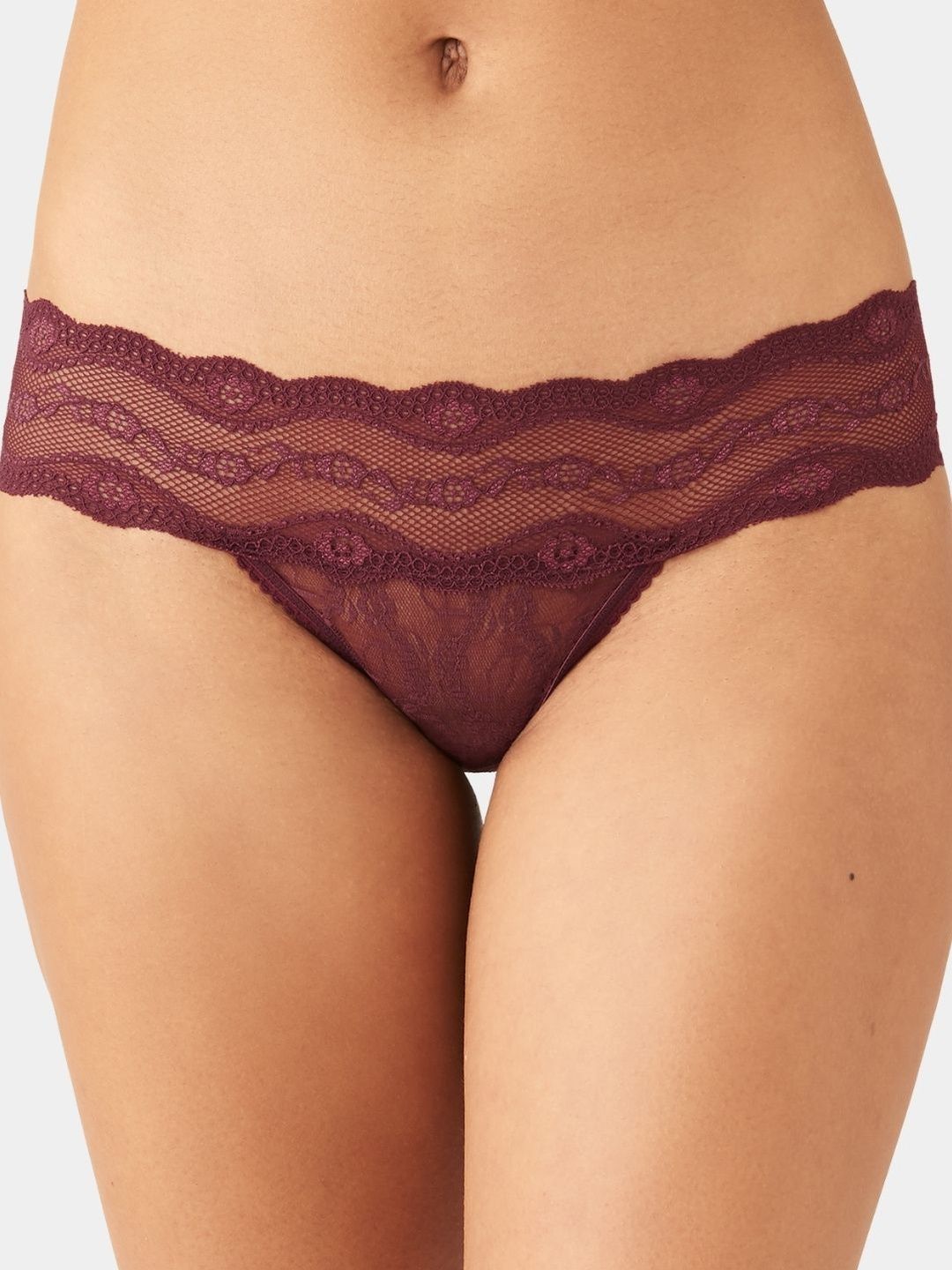 BE IN LOVE Women Pack Of 2 Outer Elastic Knitted Hipster Briefs