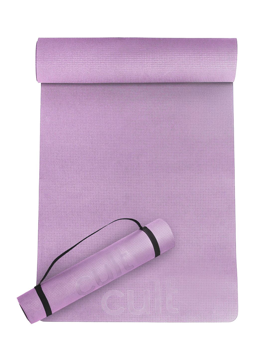 CULT CULT  Lavender EVA 6mm with Strap Yoga Mat Dual Color