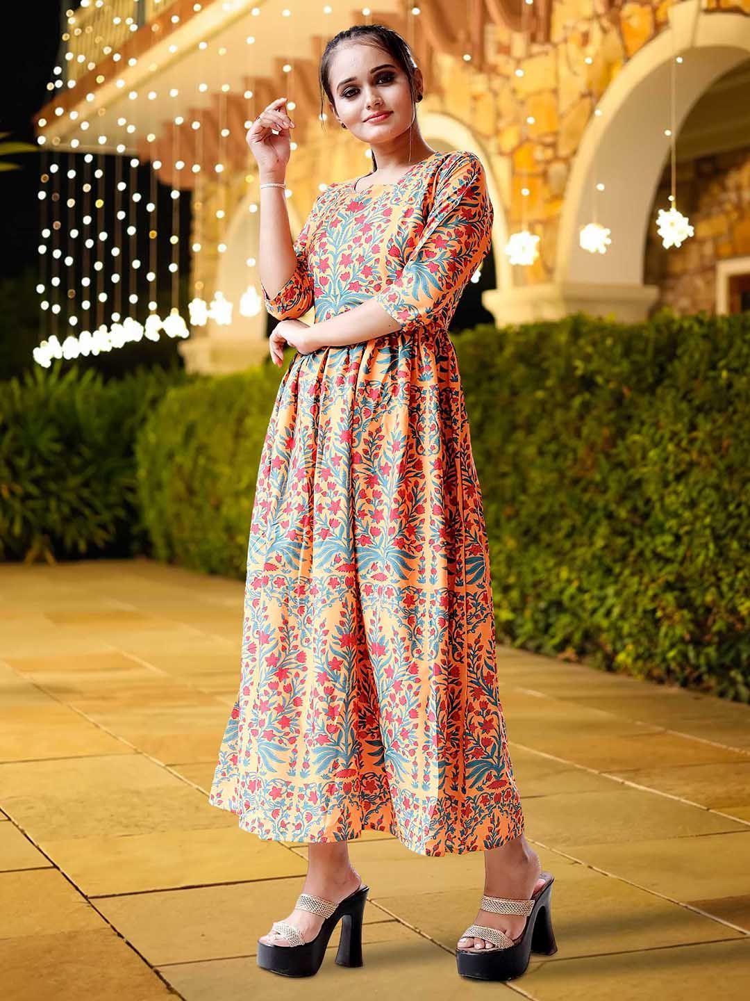 corsica women's floral printed fit & flare maxi dress reviews Buy CORSICA Floral Print Fit & Flare Maxi Dress - Dresses for Women 34716467