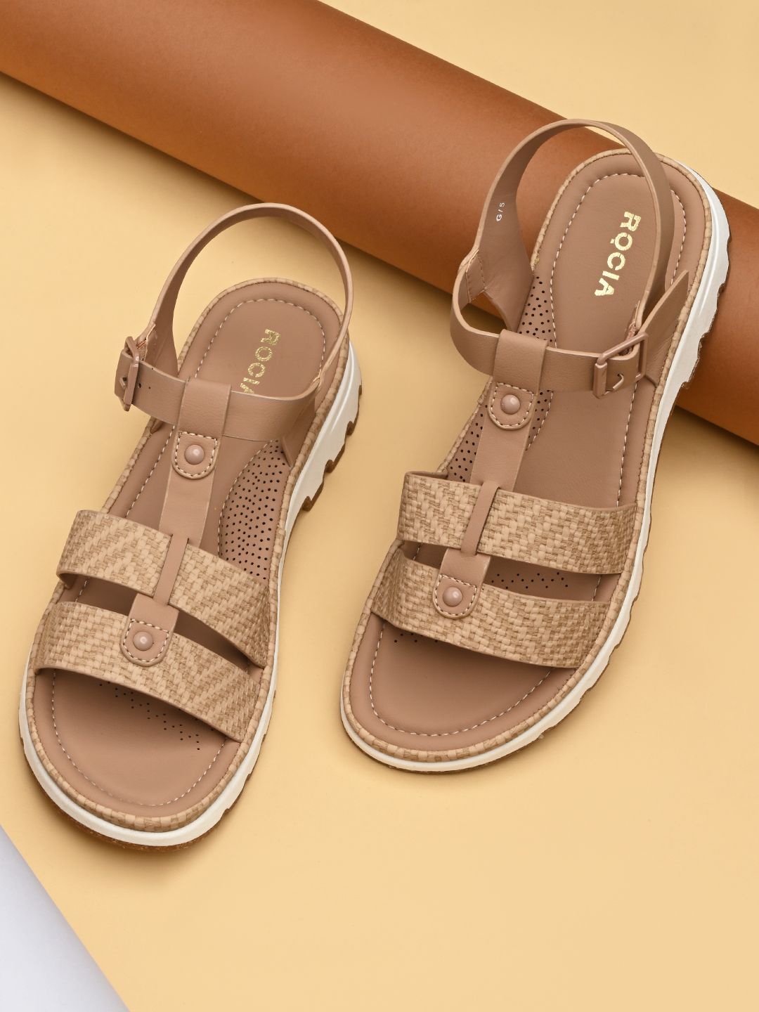 Rocia Women Open Toe Flats