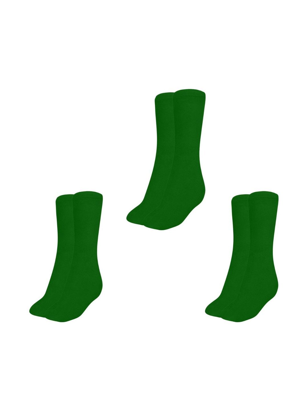 MUKHAKSH Men Pack Of 3 Calf-Length Cotton Socks