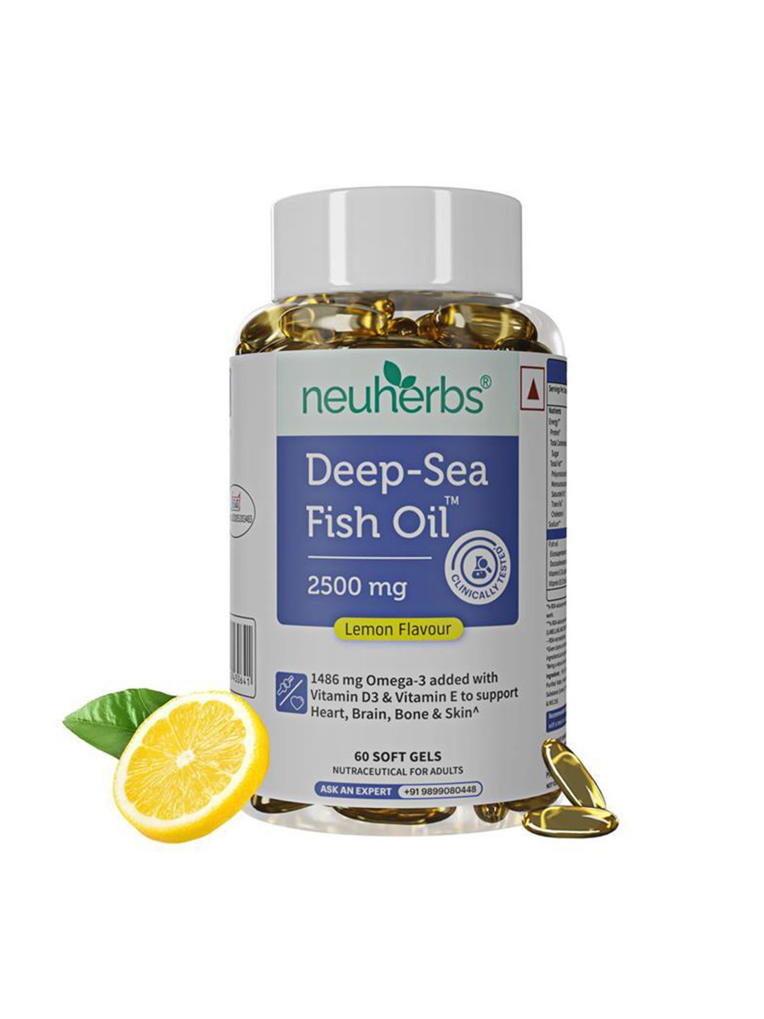 Neuherbs Deep Sea Omega 3 Fish Oil