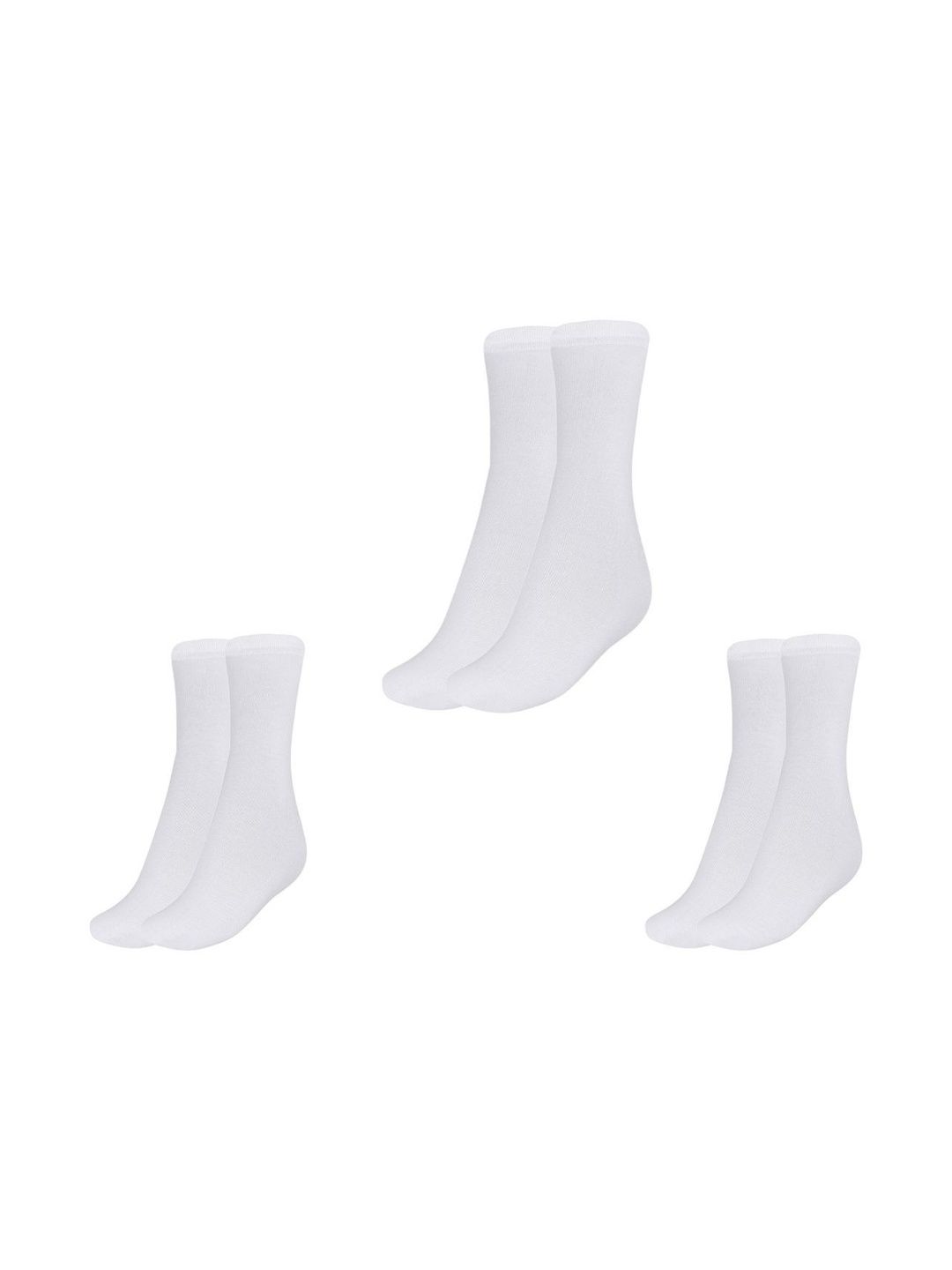 MUKHAKSH Men Pair Of 3 Cotton calf Length Socks