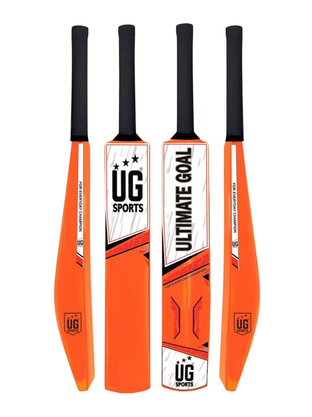UG SPORTS UG SPORTS Kids Premium Plastic Beginner Cricket Bat with UV Artwork & Soft Cushion Grip