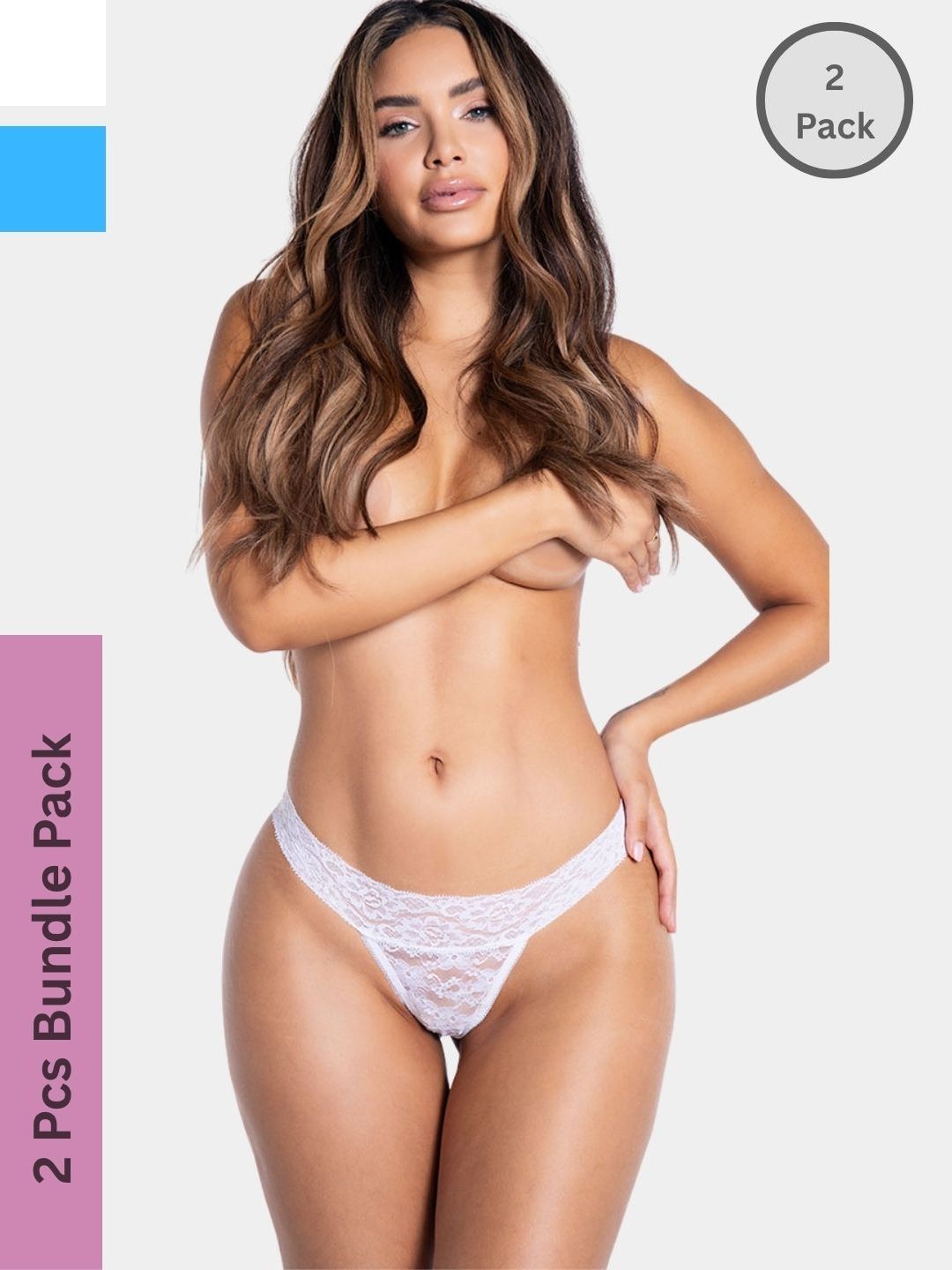 BE IN LOVE Pack Of 2 Thongs Briefs
