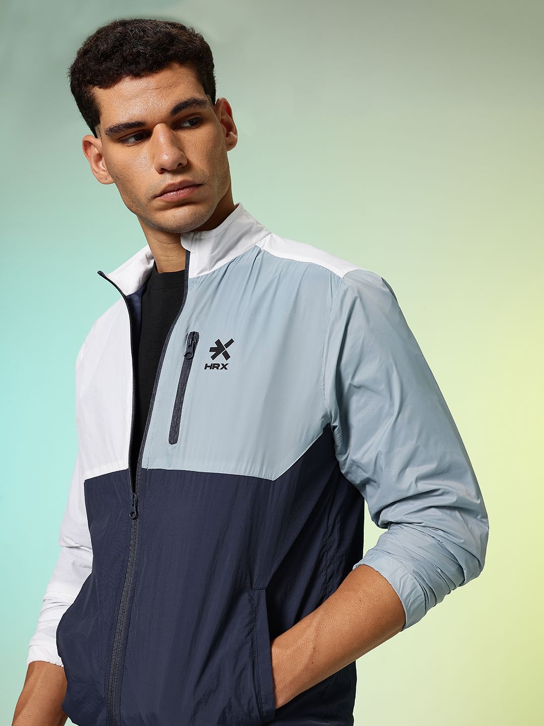 HRX by Hrithik Roshan Colourblocked Outdoor Sporty Jacket
