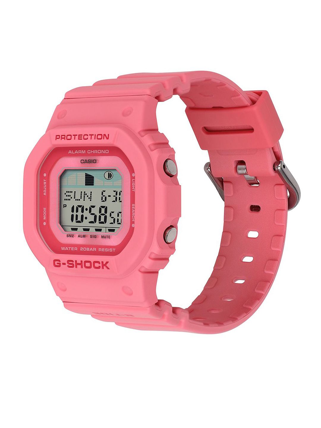 Buy CASIO G-SHOCK WOMEN GLX-S5610-4DR Pink Digital dial Bio-Based