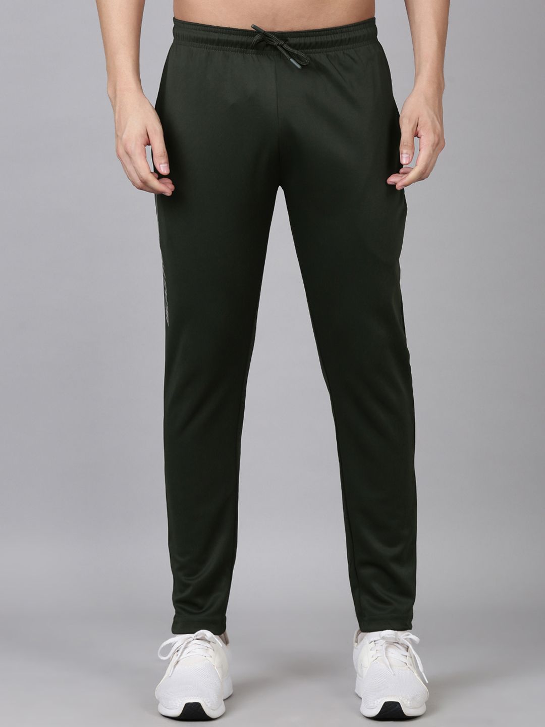Dixcy Scott Originals Men Solid Slim Fit Mid-Rise Track Pants