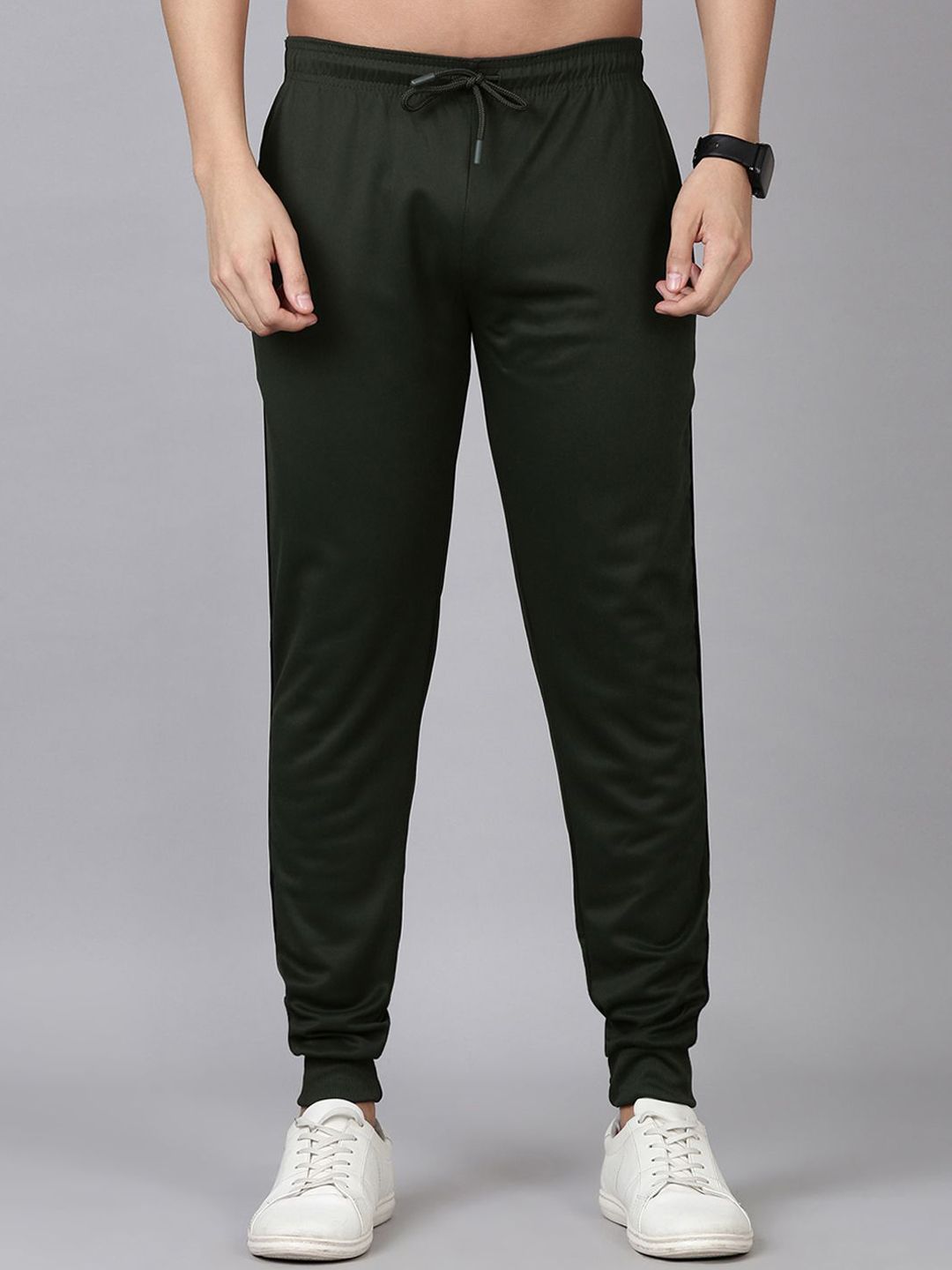 Dixcy Scott Originals Men Brand Logo Mid Rise Joggers Track Pants