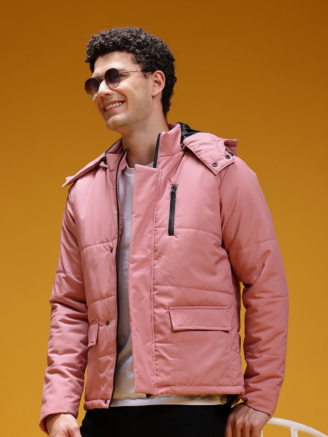 HERE&NOW Hooded Padded Jacket