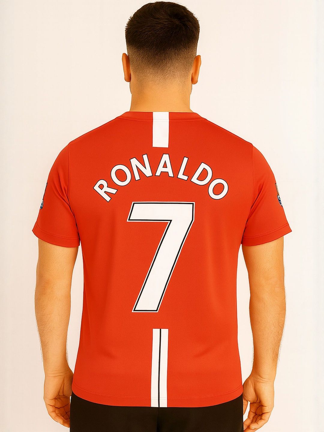 Buy dostitch Men Manchester United Cristiano Ronaldo 7 AIG Jersey