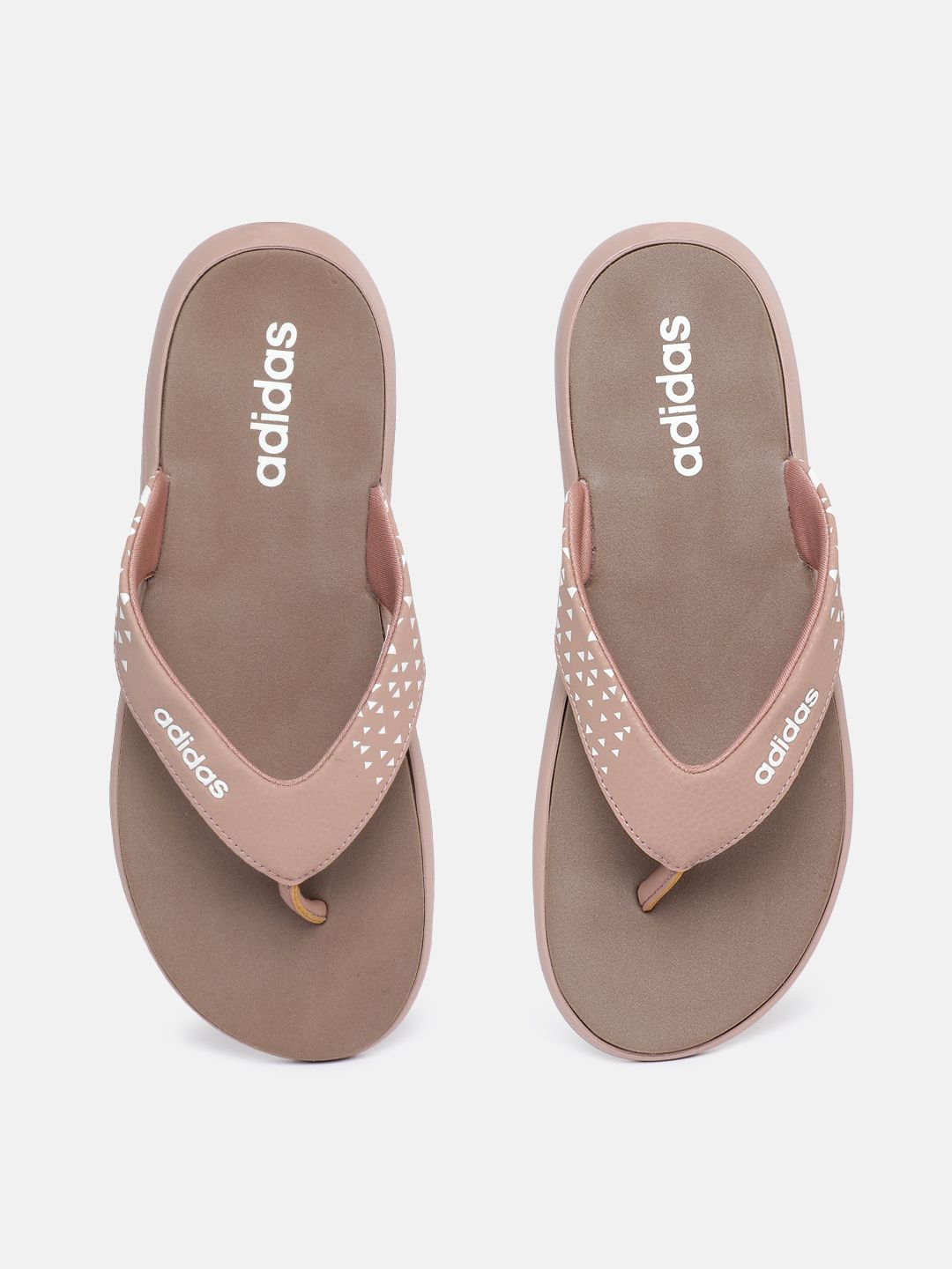 ADIDAS Unisex Printed Thong Flip-Flops