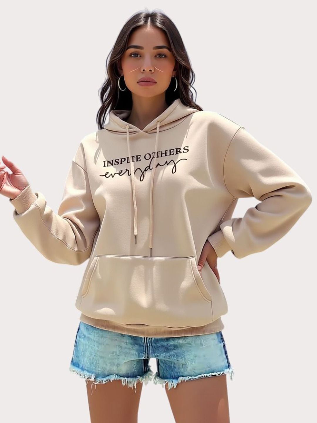Mast & Harbour Women Hooded Sweatshirt