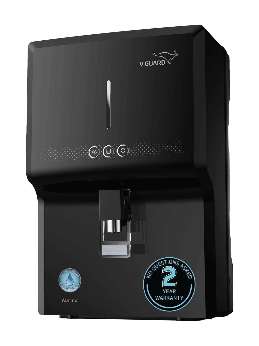 Buy AQUA ACE AceRoyalZinc Black Zinc Water Purifier With RO + UF +