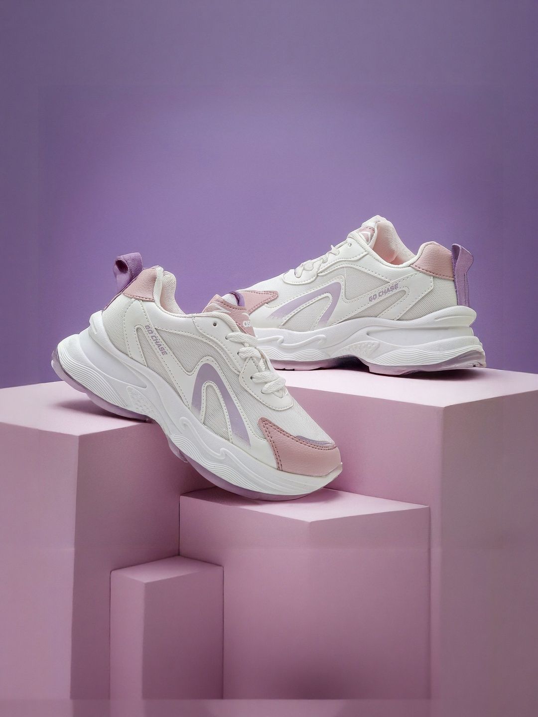 ASIAN ASIAN Women Textured Mid-Top Sneaker
