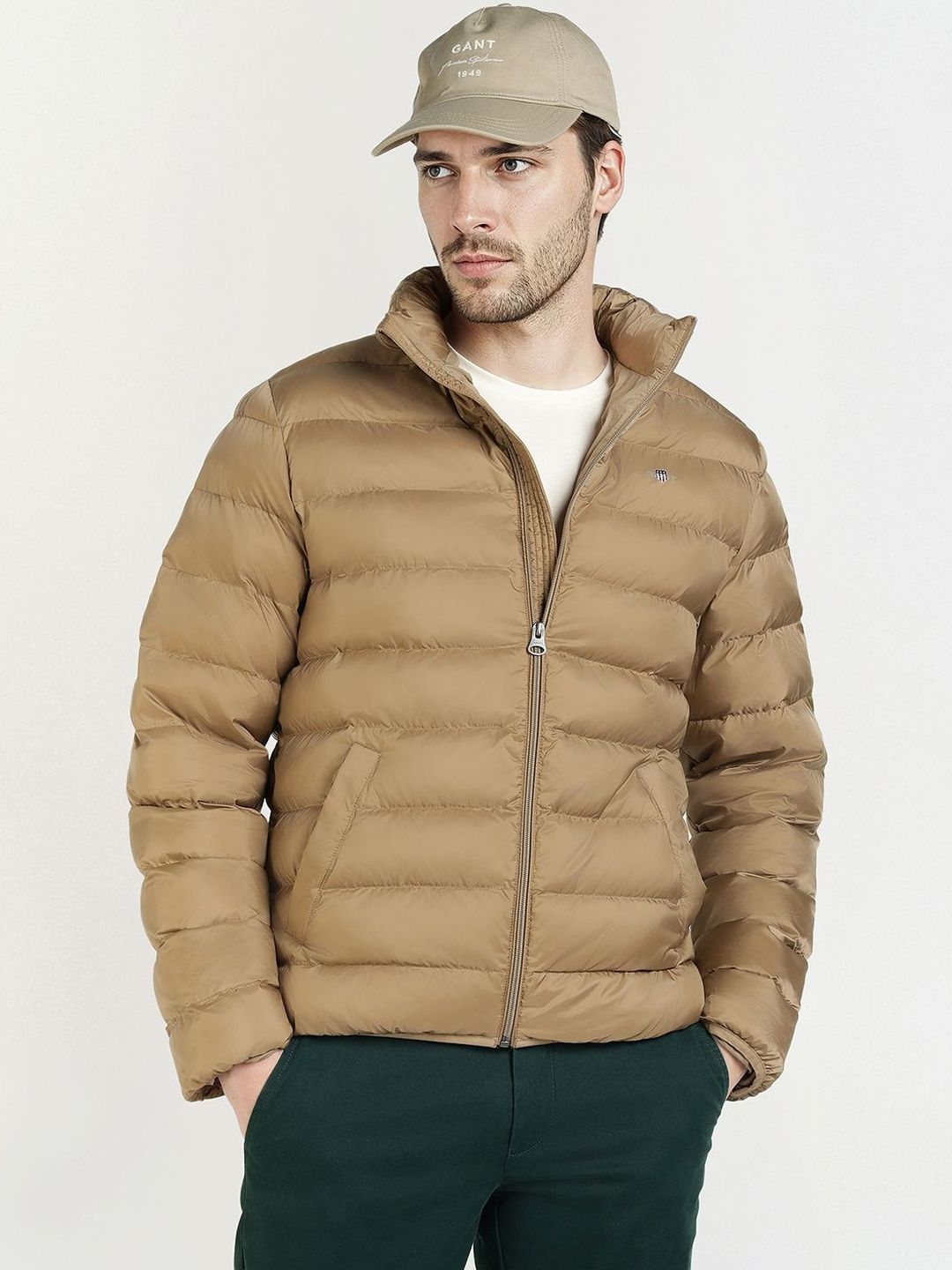 GANT Mock Collar Lightweight Puffer Jacket