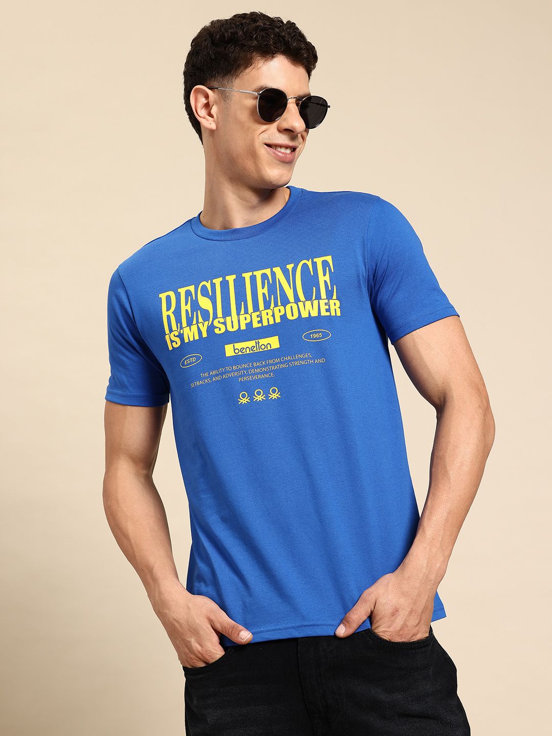 United Colors of Benetton Printed T-shirt