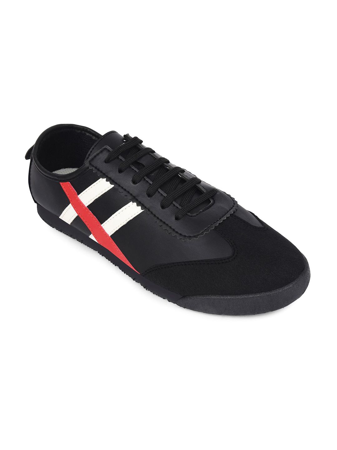 Liberty Men Colorblocked Lace Up Running Shoes