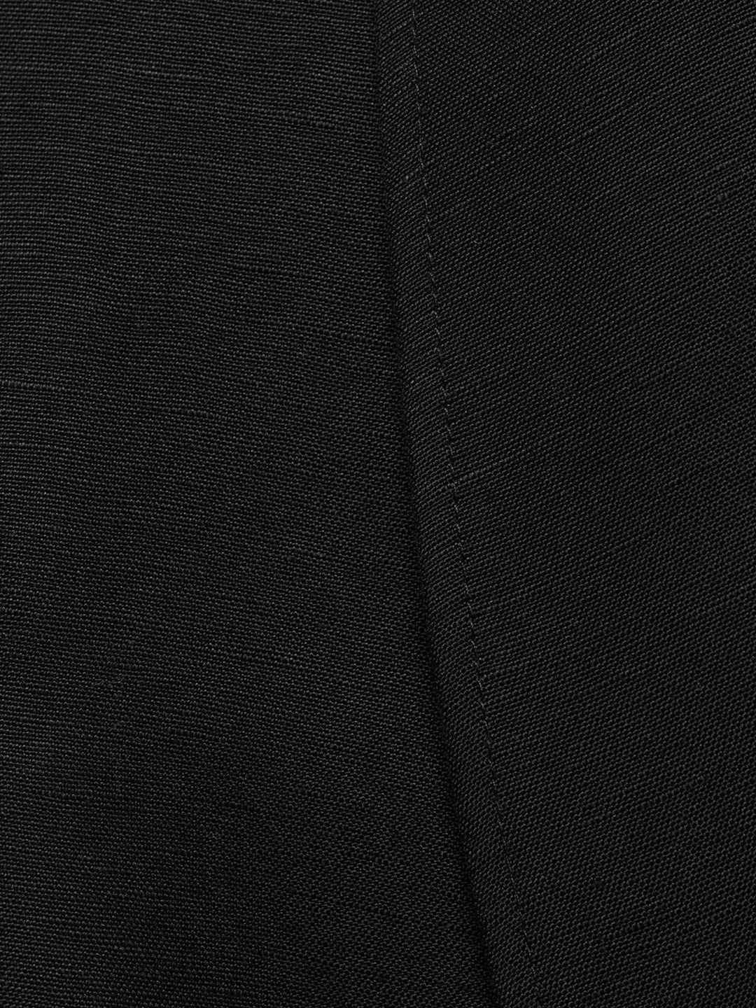 Lapel Collar Waistcoat With Belt