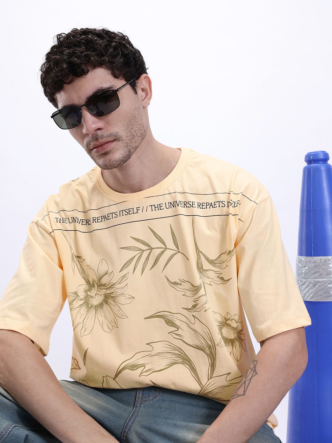 Kook N Keech Floral Print Pure Cotton T-shirt