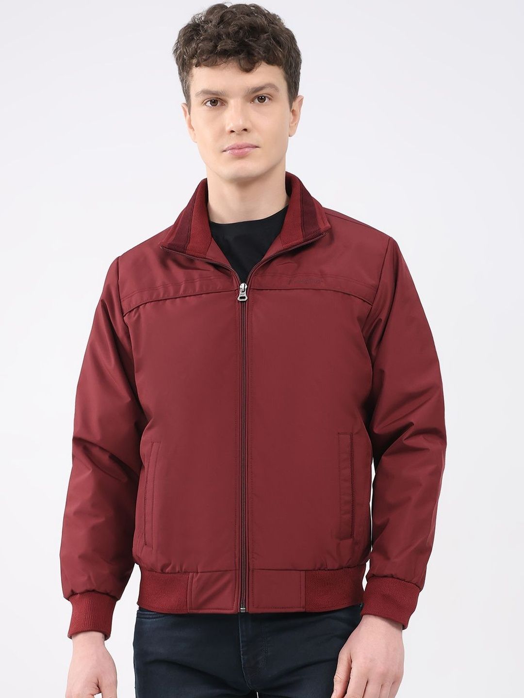 Monte Carlo Men Spread Collar Puffer Jacket
