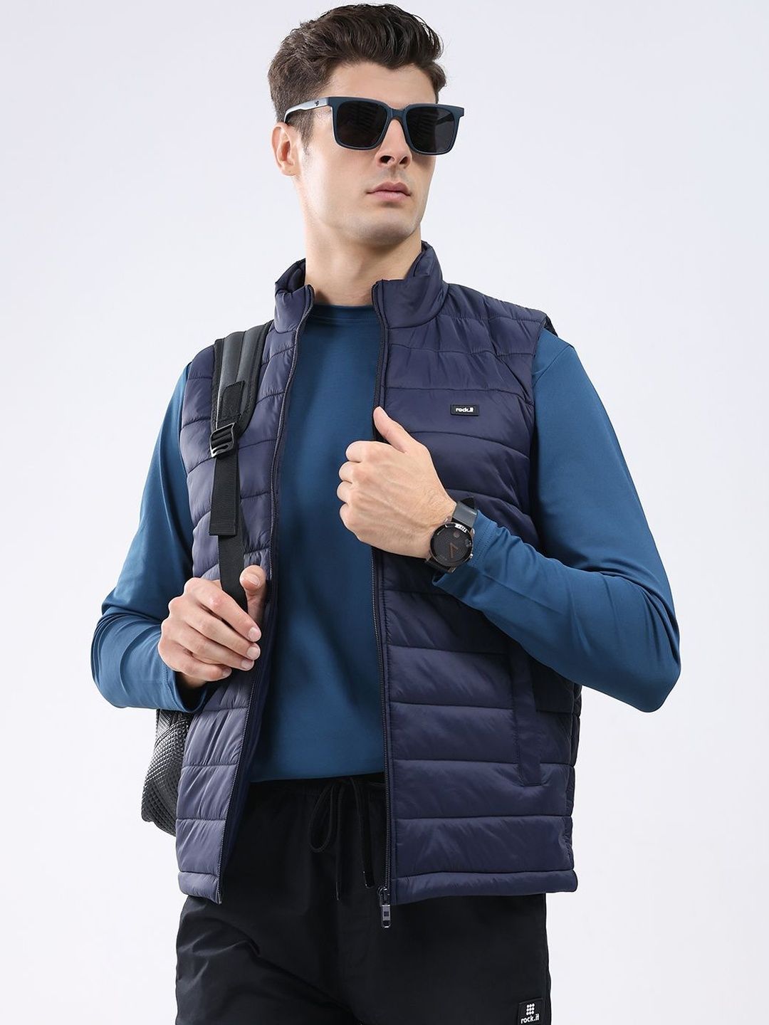 rock.it Spread Collar Sleeveless Puffer Jacket