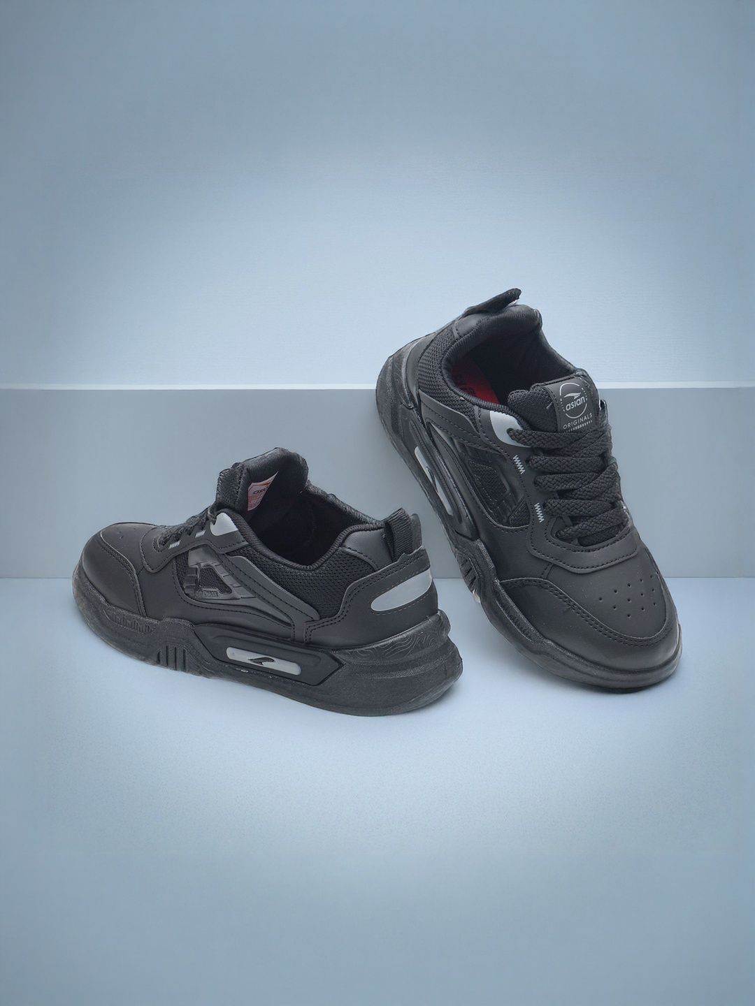 ASIAN Women Round Toe Lace Up Casual Sneakers