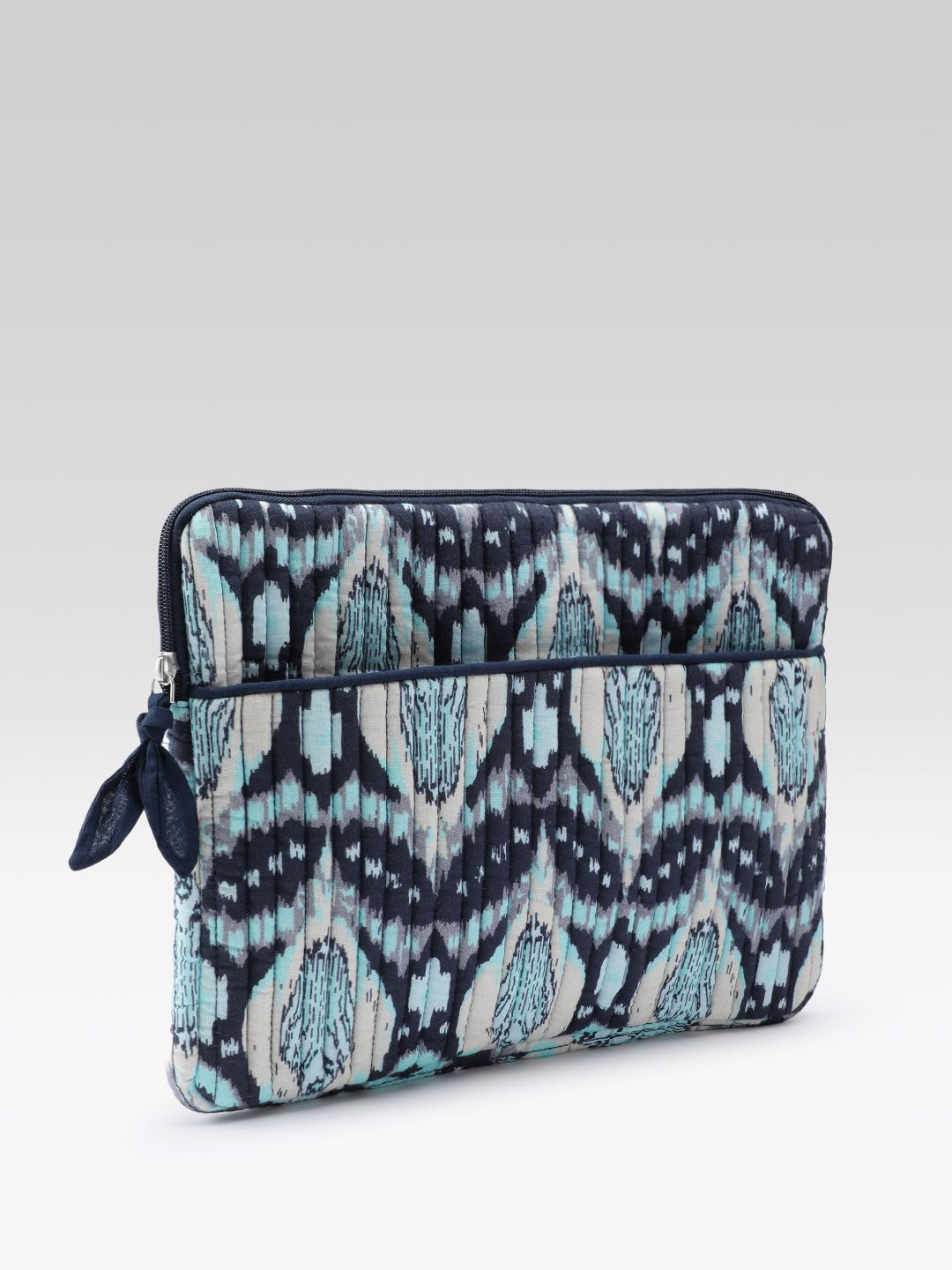 Printed Pure Cotton 14" Padded Laptop Sleeve