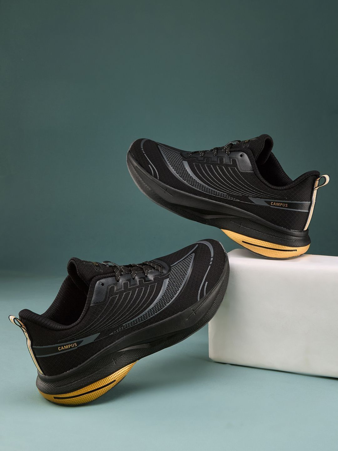 Campus DRIVO Men Running Sports Cushioned Footbed Shoes