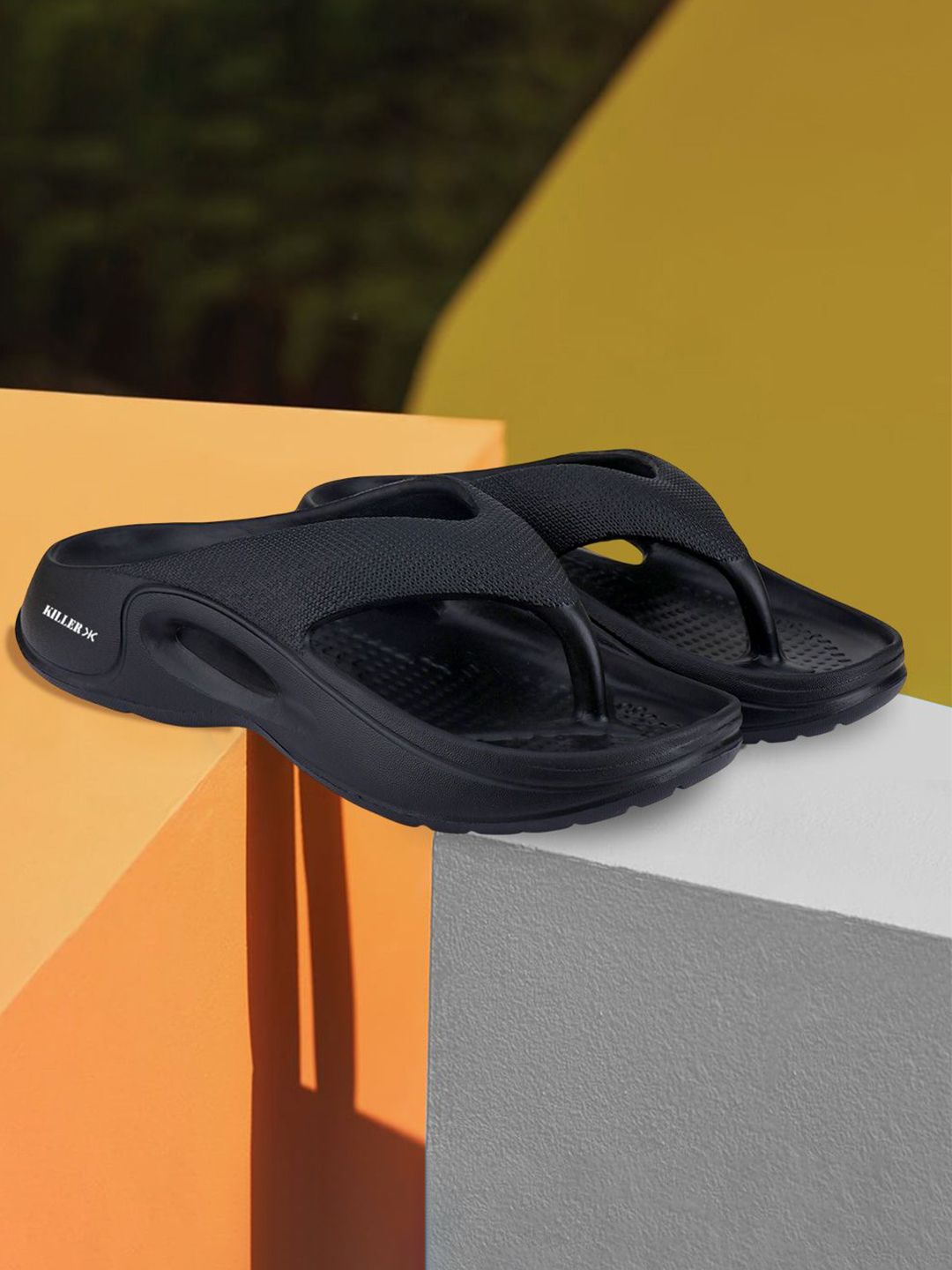 Killer Men Solid Thong Flip-Flops