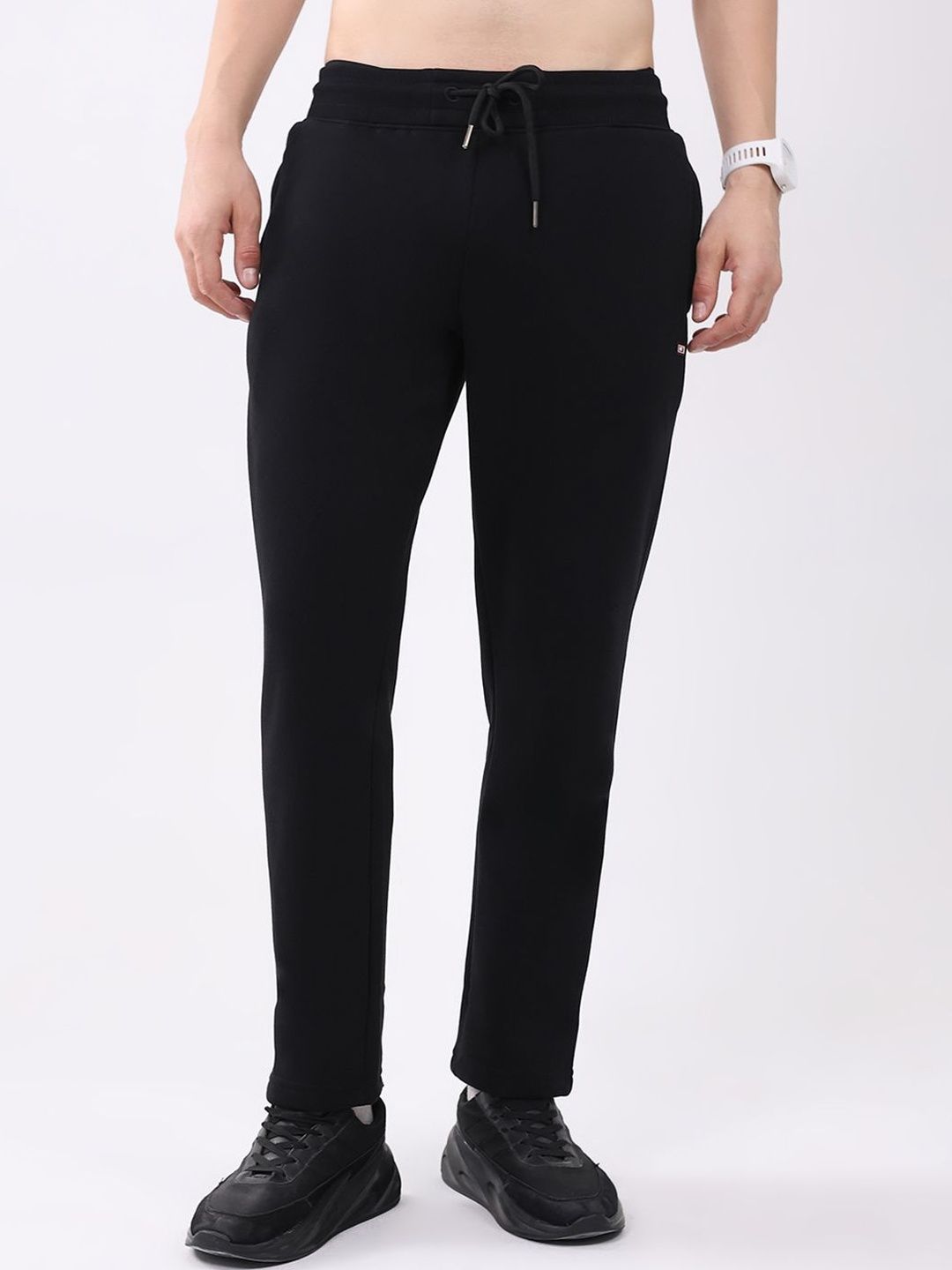 Monte Carlo Men Regular Fit  Mid-Rise Track Pants