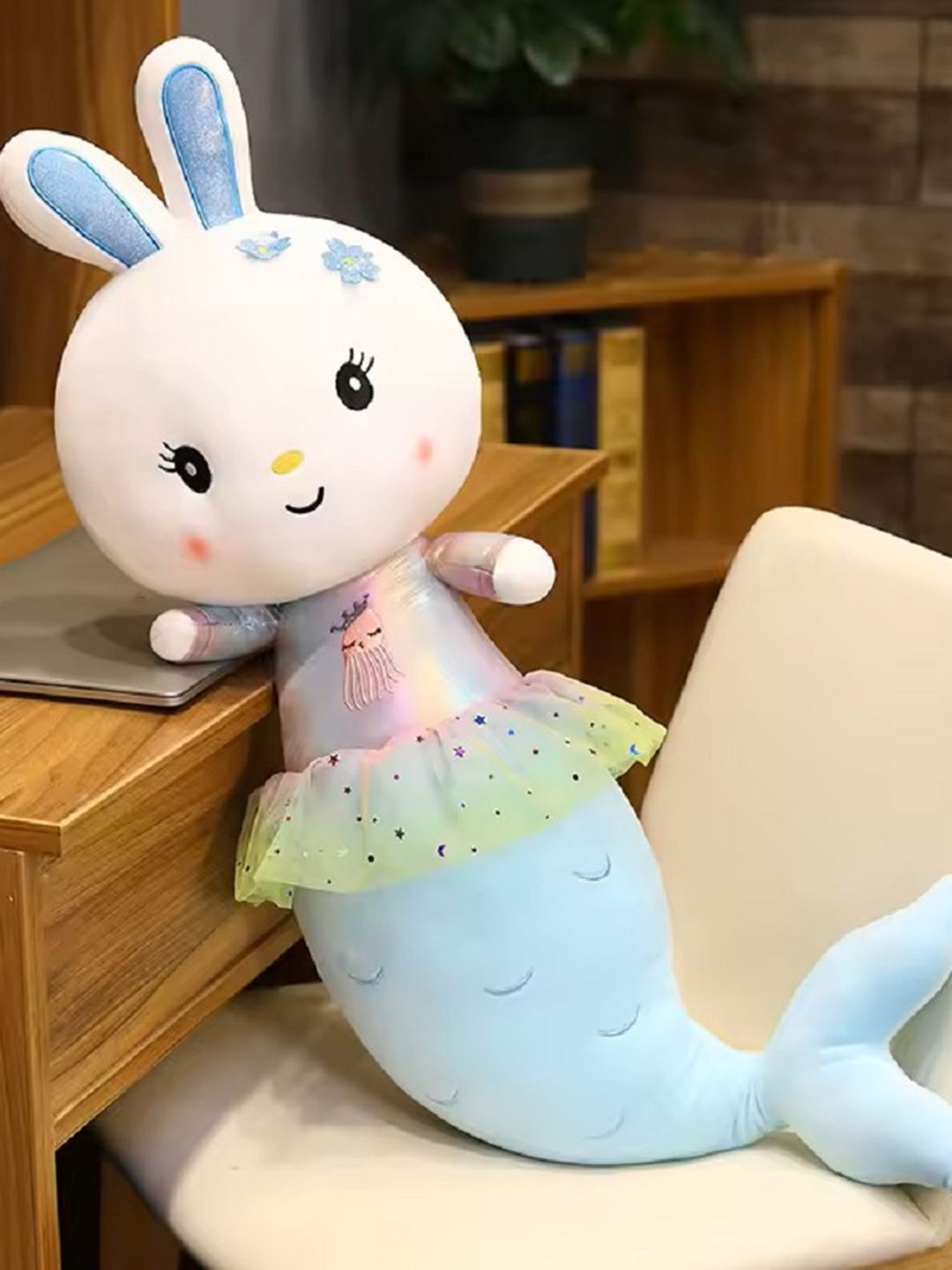 AN TEDDY Unisex Kids Microfibre Filled Non-Allergic Doll Soft Toys and Dolls