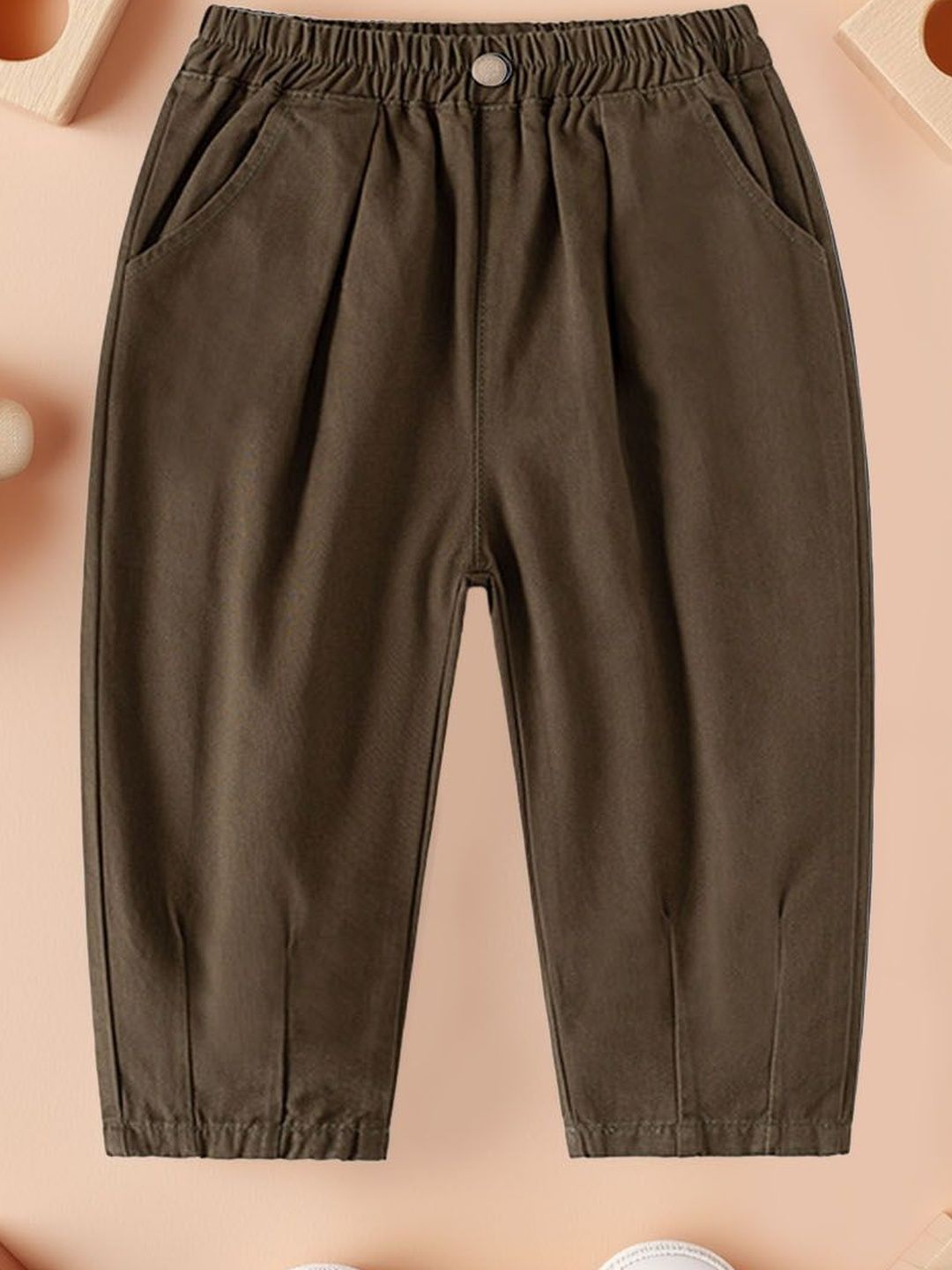 Xsole Boys Mid-Rise Jogger Trousers