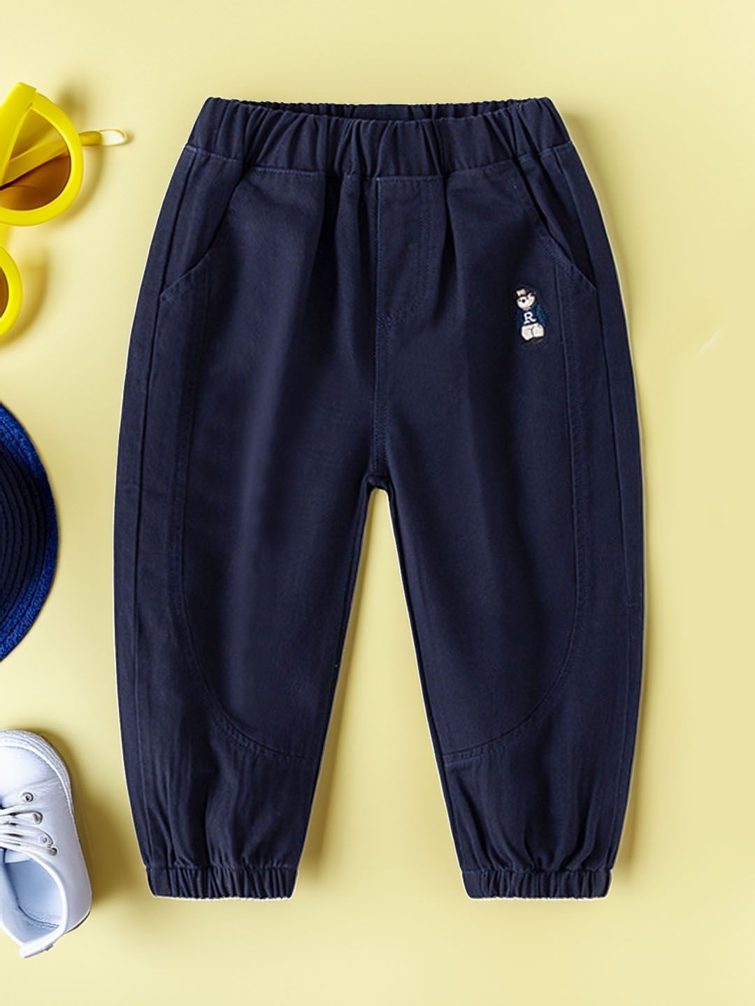 Xsole Boys Jogger Fit Mid-Rise Trousers