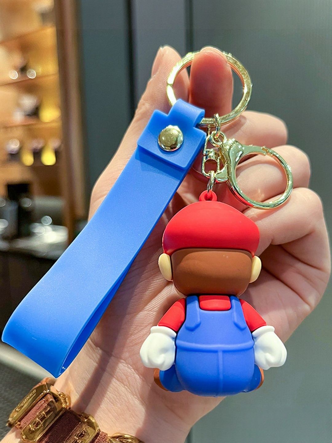Buy DEALSEVEN FASHION Unisex Cute 3D Super Mario Cartoon Key chain
