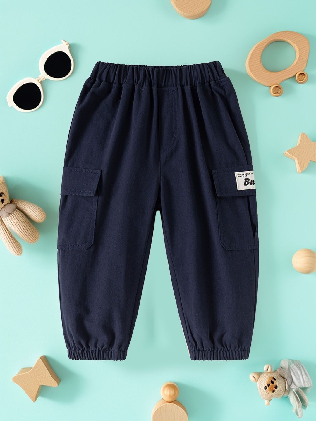 Xsole Boys Mid-Rise Regular fit Cargos