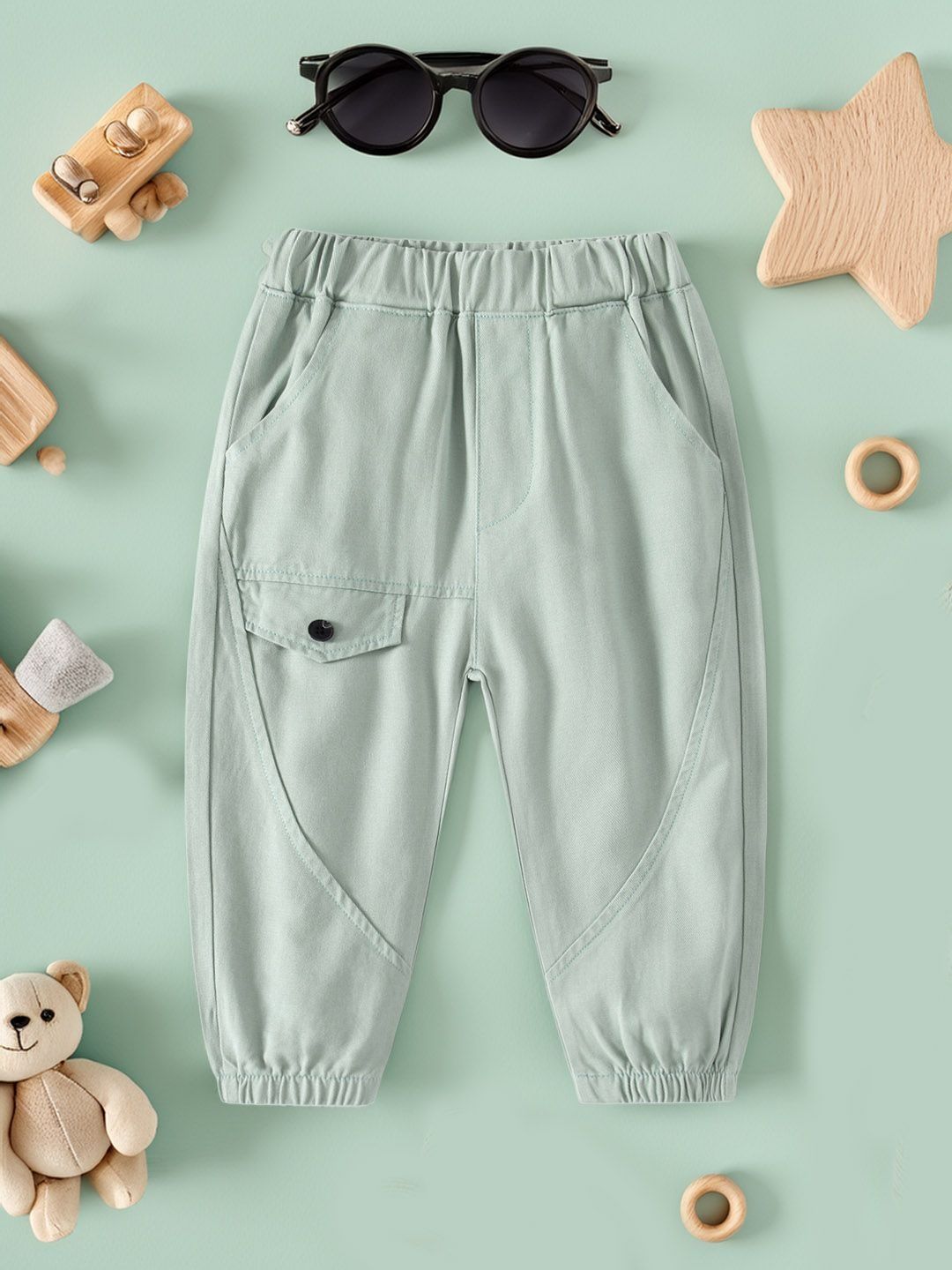Xsole Boys Mid-Rise Joggers