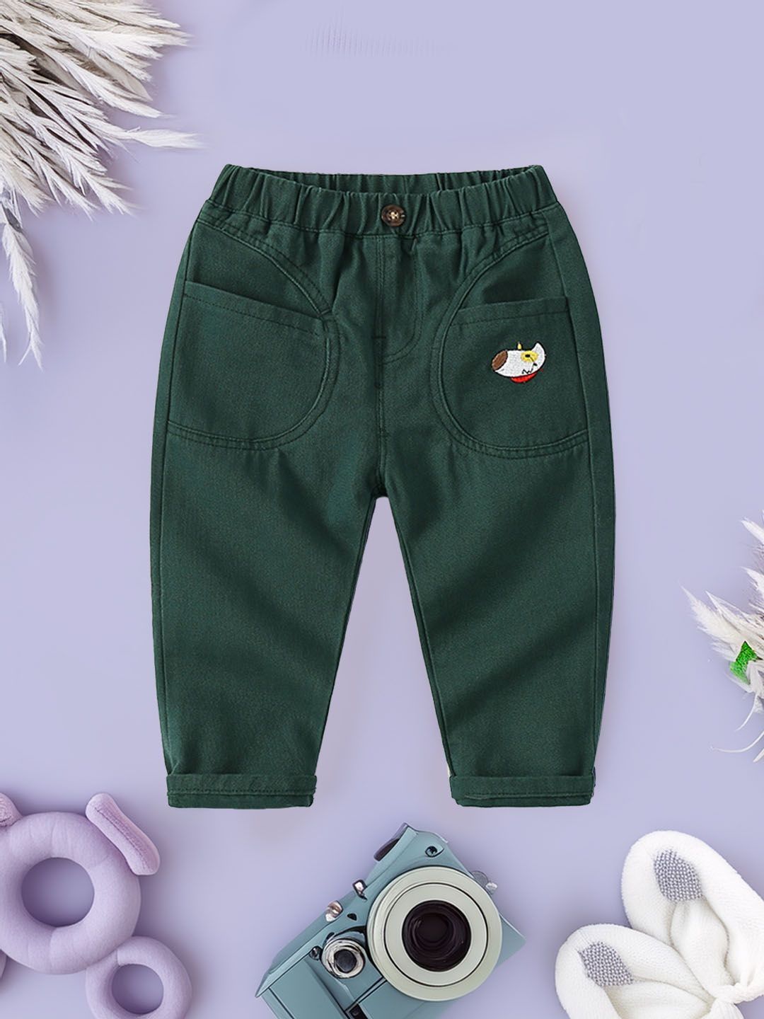 Xsole Boys Regular Fit Chinos Trousers