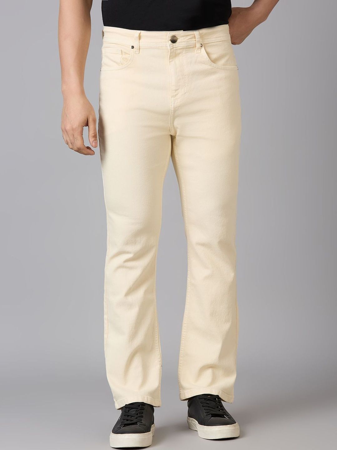 Style Quotient Men Bootilicious Bootcut Fit Mid-Rise Stretchable Jeans