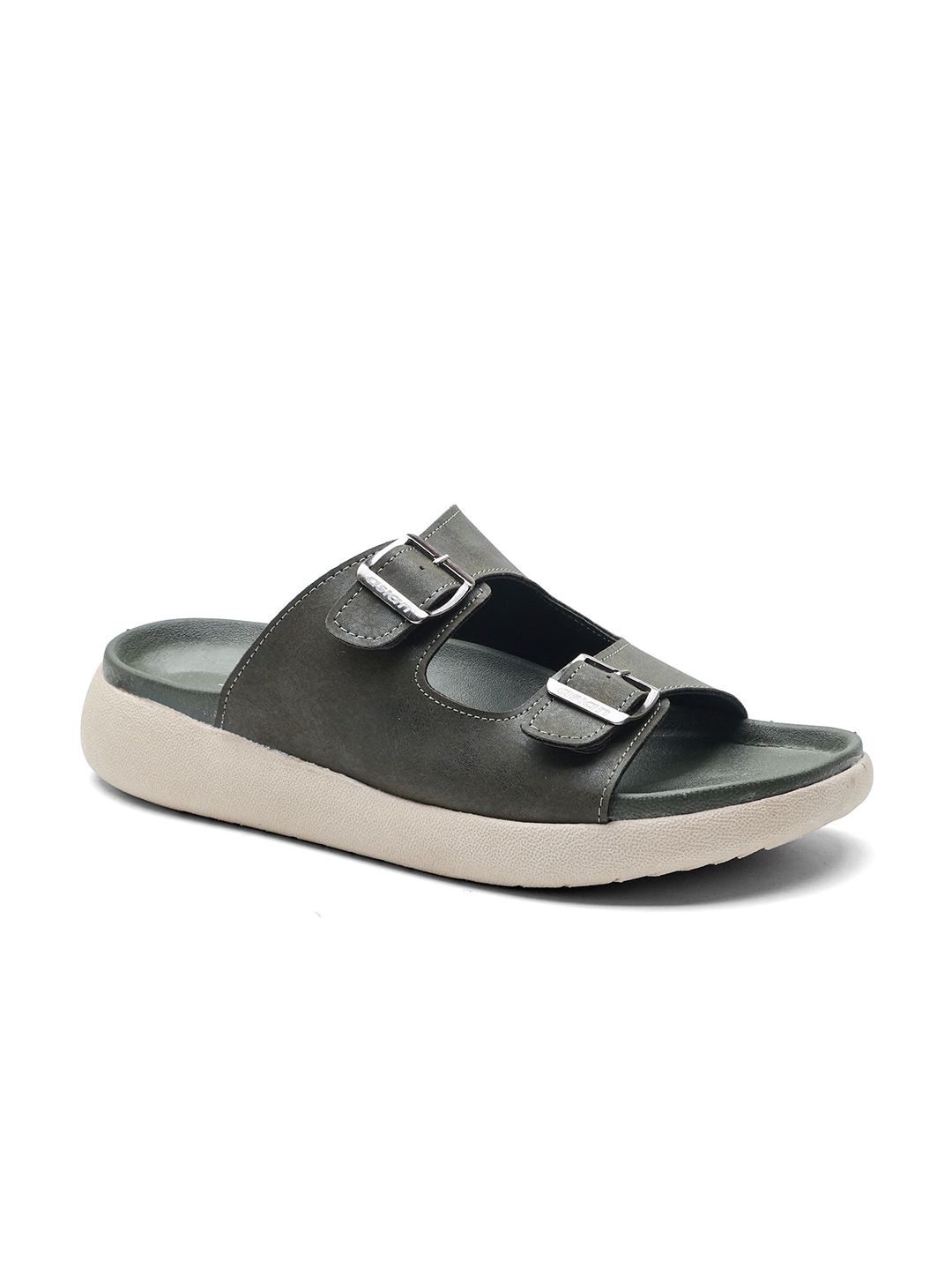 ASIAN Men Sliders With Buckle Detail