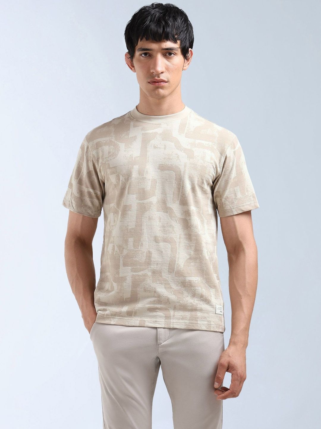 Flying Machine Flying Machine Men Printed T-shirt