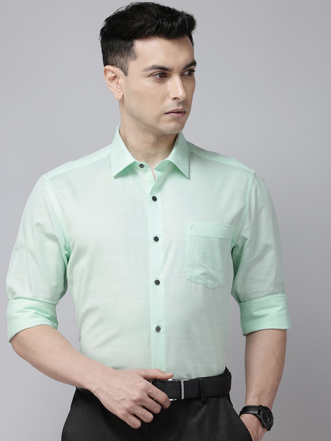 Arrow Pure Cotton Manhattan Slim Fit Formal Shirt