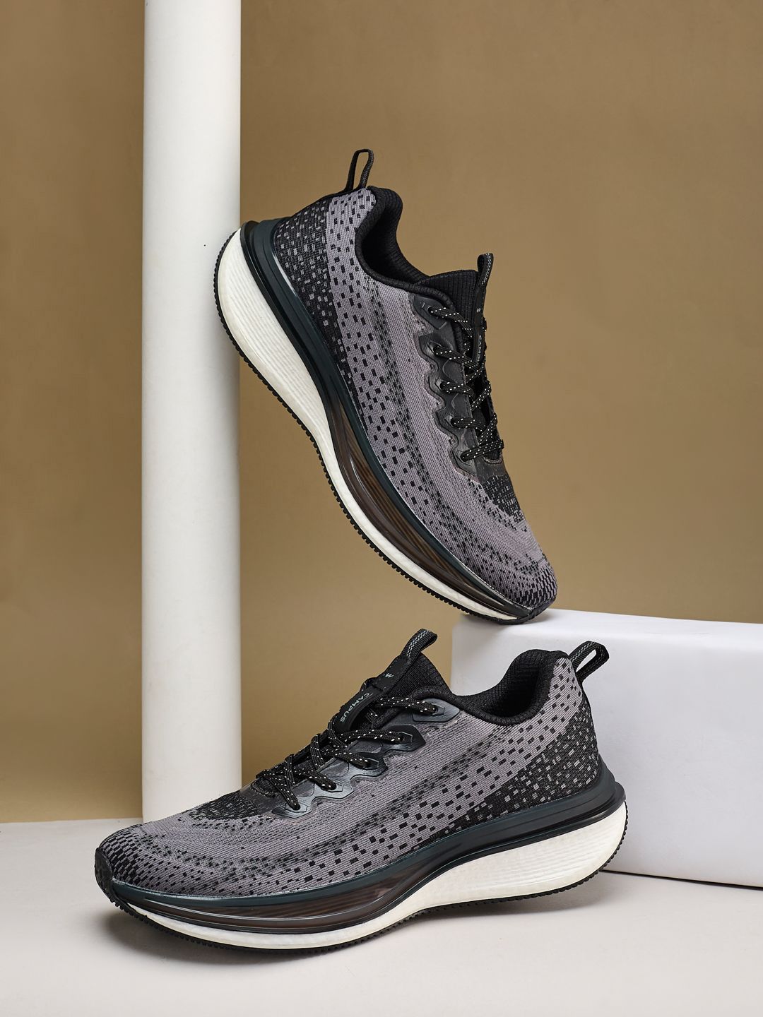 Campus ACCESS Men Mesh  Non-Marking Lace-Ups Running Shoes