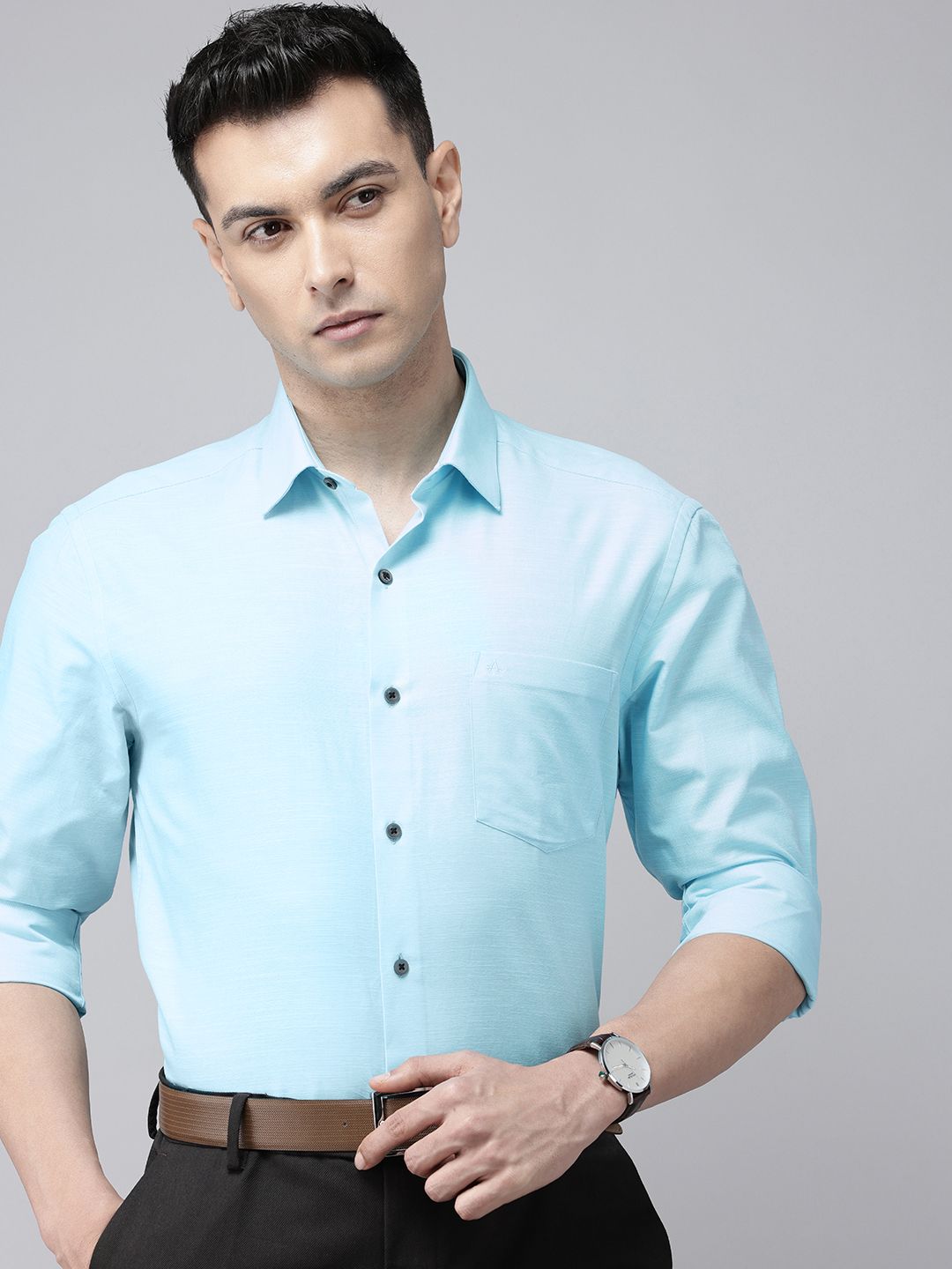 Arrow Manhattan Slim Fit Pure Cotton Formal Shirt