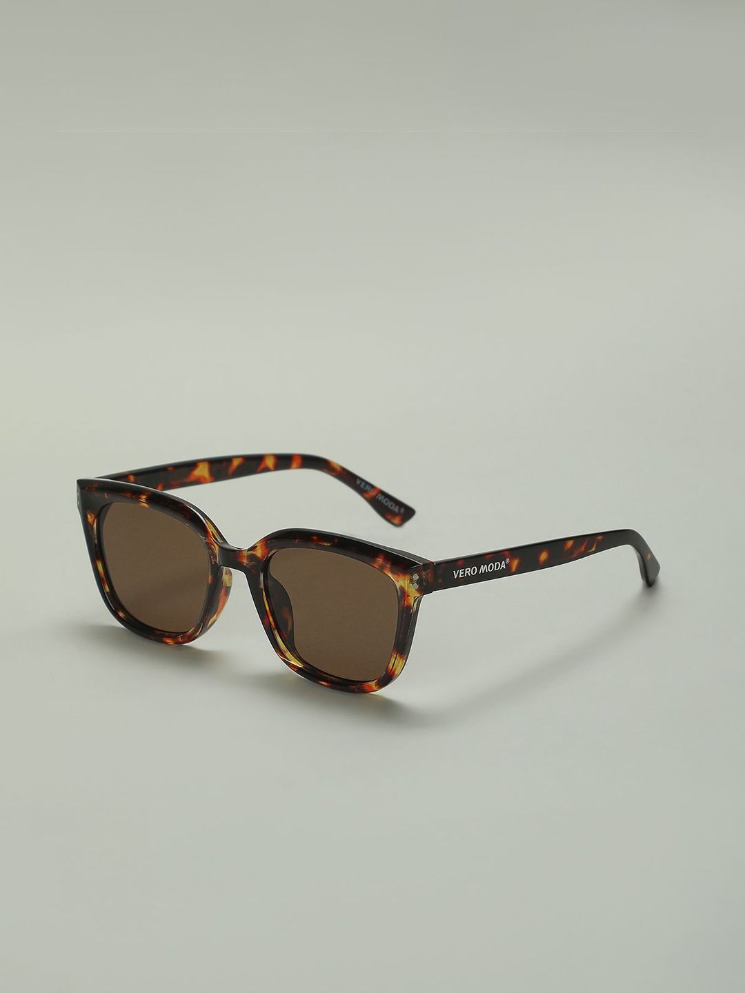 Vero Moda Women Square Sunglasses with Polarised and UV Protected Lens 9018883001