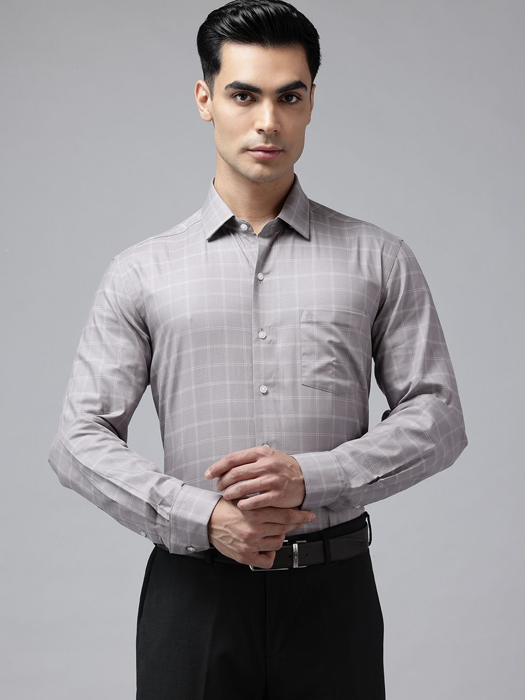 Arrow Arrow Slim Fit Formal Cutaway Collar Pure Cotton Shirt
