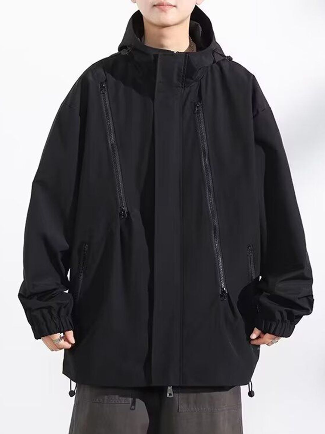 StyleCast x Revolte Men Hooded Sporty Jacket
