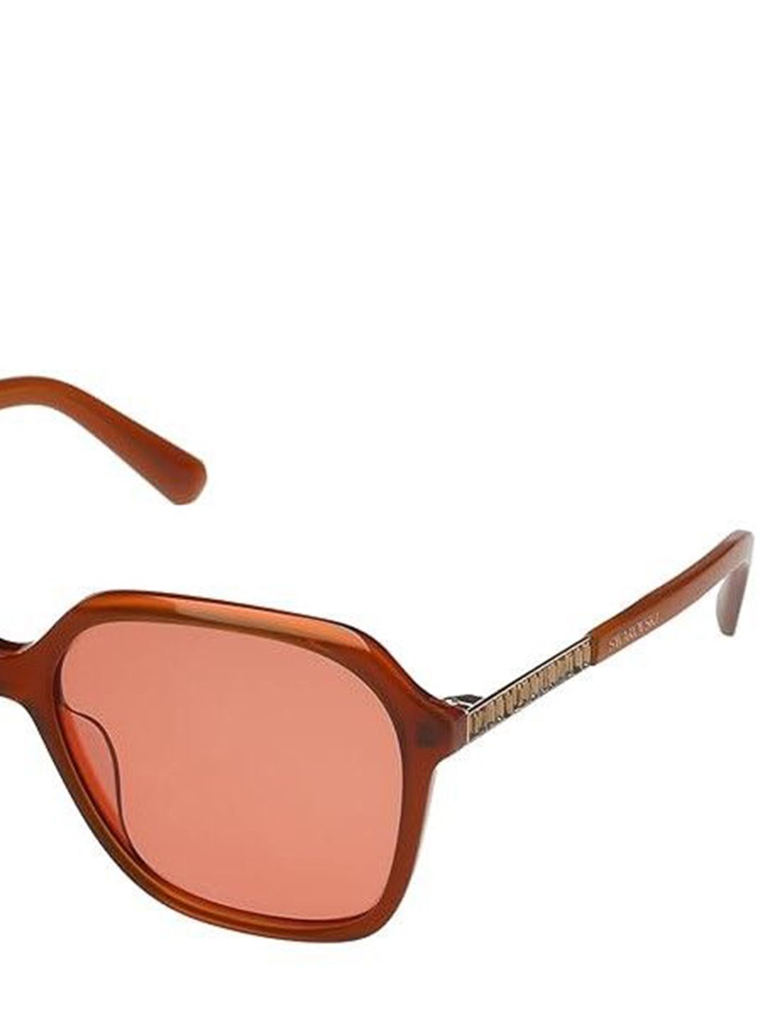 Buy SWAROVSKI Women UV Protected Full Rim Browline Sunglasses