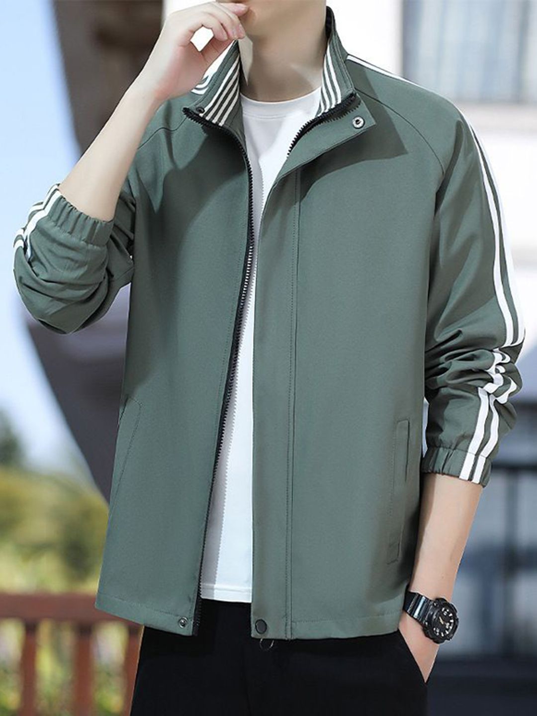 Buy StyleCast x Revolte Men Open Front Jacket - Jackets for Men